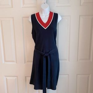 NWT Banana Republic Navy Stripe Dress